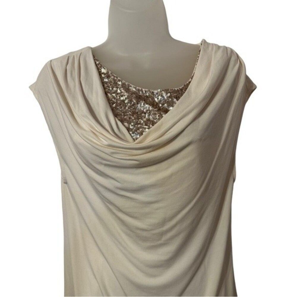 Lysse Ivory Tunic Top Sz S